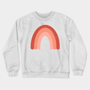 Pink + Red Velvet Rainbow Crewneck Sweatshirt